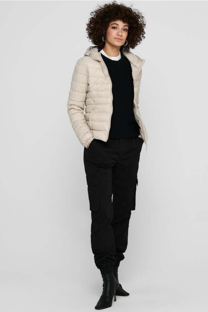 ONLTAHOE HOOD JACKET OTW NOOS 15156569 PUMICE STONE